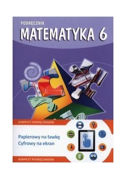 Matematyka 6. Podręcznik + multipodręcznik, GWO, nowa