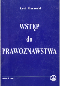 Wstęp do prawoznawstwa