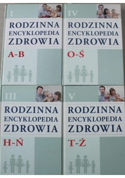 Rodzinna encyklopedia zdrowia 4 tomy