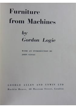 Furniture from Machines, 1947 r.