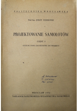 Projektowanie samolotów Część 1