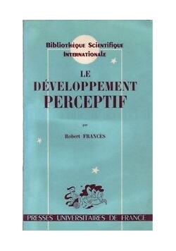 Developpement perceptif