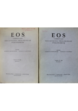 EOS Volumen LIV Fasciculus 1 i 2