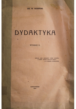 Dydaktyka 1924 r