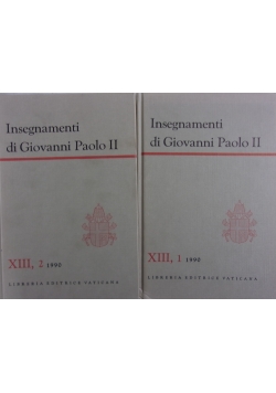 Insegnamenti di Giovanni Paolo II, XIII t. I -II 1990