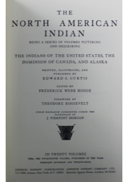 The North American Indian 14 1924 r.