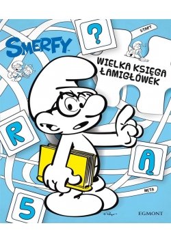 Wielka księga łamigłówek. Smerfy