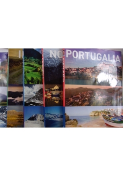 Norwegia / Portugalia / Alpy / Irlandia / Austria - zestaw 5 książek