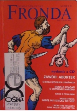 Fronda nr 31  Zawód: aborter