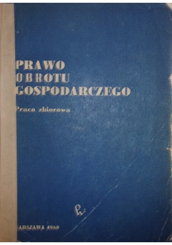 Prawo obrotu gospodarczego