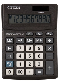 Kalkulator biurowy Citizen CMB1001-BK 10-cyfrowy czarny