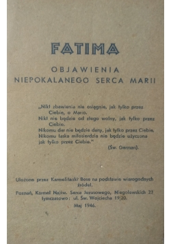 Fatima ,1946 r.