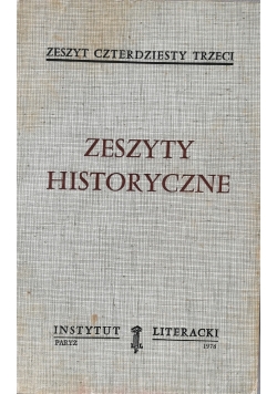 Zeszyty historyczne zeszyt 143