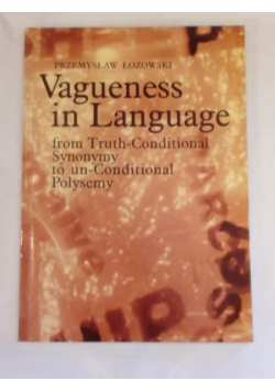 Vagueness in language