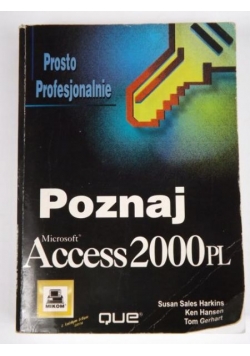 Harkins Susan - Poznaj Microsoft Access 2000 PL