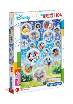 Puzzle Supercolor 104 Disney