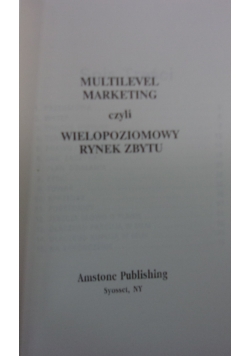 Multi level marketing
