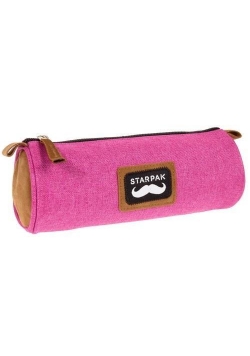 Piórnik tuba pink