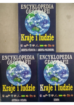 Encyklopedia geografii 3 tomy