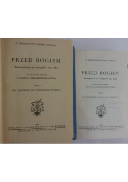 Przed Bogiem, tom I-II