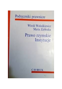 Prawo rzymskie instytucje