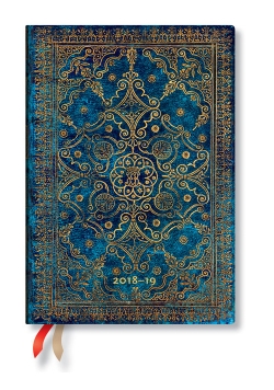 Kalendarz 18M 2019 Azure Midi Horizontal