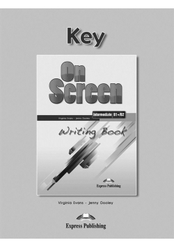 On Screen Inter. B1+/B2 Writing Book Key