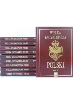 Wielka Encyklopedia Polski ,zestaw 10 książek