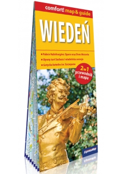Wiedeń laminowany map&guide 2w1: przewodnik i mapa