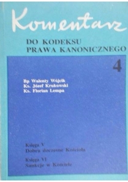 Komentarz do kodeksu prawa kanonicznego, t. IV