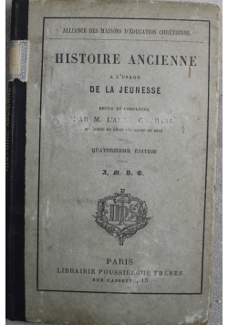 Historia Ancienne 1880 r.