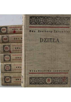 Szelburg Zarembina Dzieła 7 Tomów