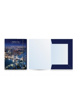 Teczka A4 z gumką Skyline City STREET