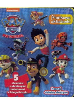 Psi Patrol. Poznaj dzielną drużynę. Piankowe...