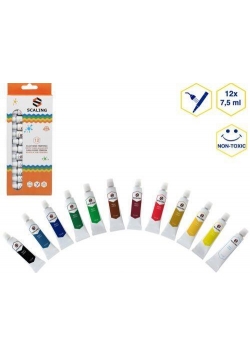 Farby Tempera 12szt.