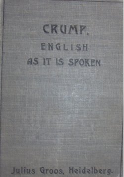 English as it is spoken, 1914r.