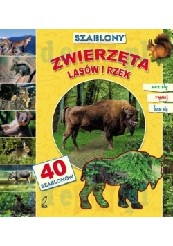 Szablony Zwierzęta lasów i rzek