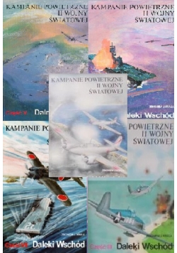 Kampanie powietrzne II wojny światowej Część 2,3,4,5,7 - 5 książek