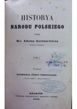 Historya narodu polskiego, tom I