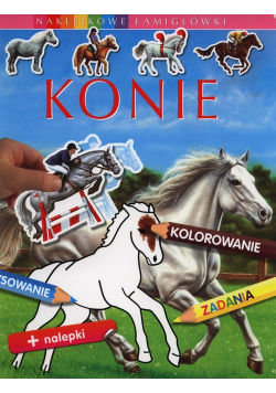 Konie Naklejkowe łamigłówki