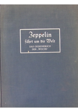 Zeppelin fahrt um die Welt, 1929r.