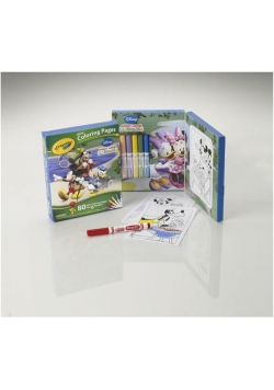 Kolorowanka mini pages - Mickey CRAYOLA