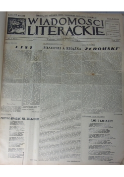 Wiadomości literackie, 1936 r. ( nr. 1 - 52 )