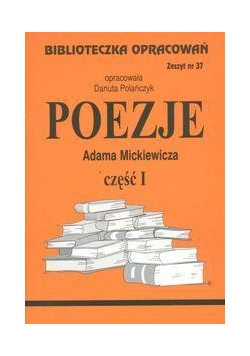 Biblioteczka opracowań nr 037 Poezje cz.1