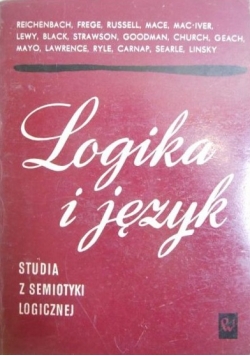 Logika i język
