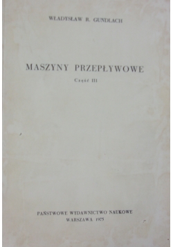 Maszyny przemysłowe, cz. III