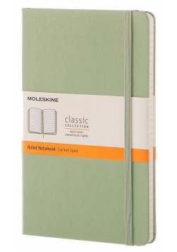 Notes Classic 13x21 tw. linia- pistacjowy MOLESKIN