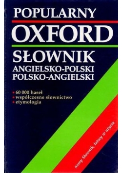 Popularny słownik angielsko-polski, polsko-angielski