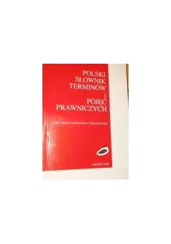 Polski słownik terminó i pojęć prawnych