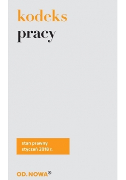 Kodeks pracy Styczeń 2018